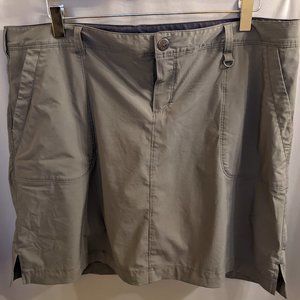 REI Northway Olive Green Hiking Skort Size 14